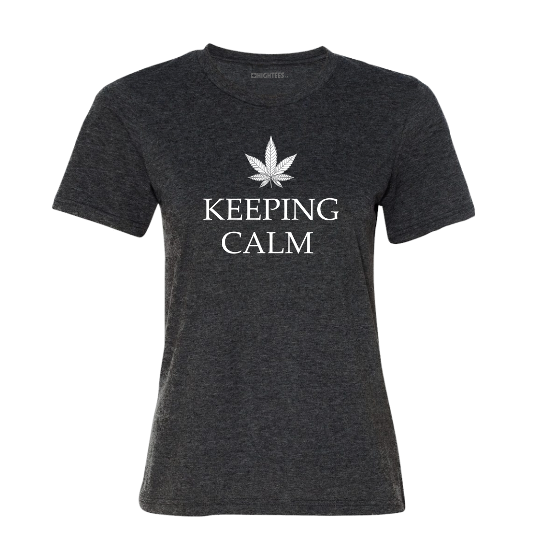 Heather Dark Grey Ladies Keeping Calm